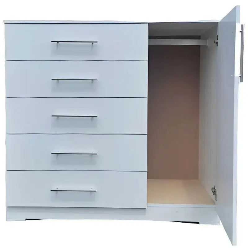 1 Door Bedroom Cupboard Small Wardrobe With Drawers | City Cupboards®. Made in RSA - Quality. Pay on delivery. Full warranty & guarantee. 1-2 day delivery. Click for more.