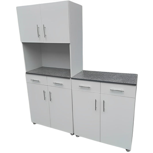 2 Piece Kitchen Units Combo With 6 Doors | City Cupboards®. Made in RSA - highest quality. Only pay on delivery. Full warranty & guarantee. 1-2 day delivery. Click for more.