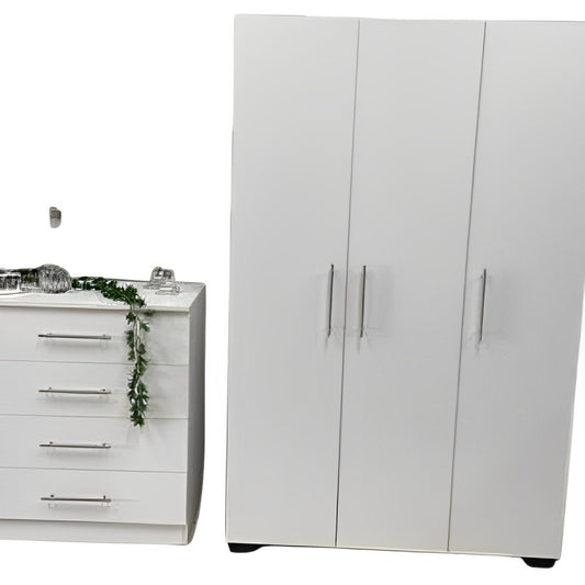 3 Door With No Drawers With 4 Drawer Chest Combo | City Cupboards®. Made in RSA - highest quality. Pay on delivery. Full warranty & guarantee. 1-2 day delivery. Click for more.