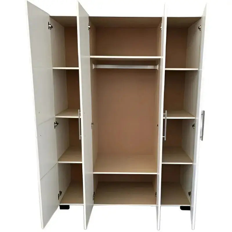 Freestanding 4 Door No Drawers Bedroom Cabinet | City Cupboards®. Made in RSA - Quality. Pay on delivery. Full warranty & guarantee incl. 1-2 day delivery. Click for more.