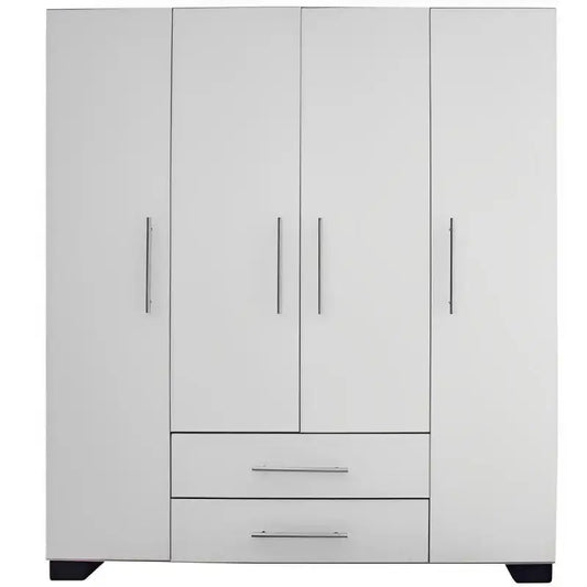 Freestanding 4 Door Wardrobe for Sale With Drawers | City Cupboards®. Made in RSA - Quality. Pay on delivery. Full warranty & guarantee. 1-2 day delivery. Click for more.