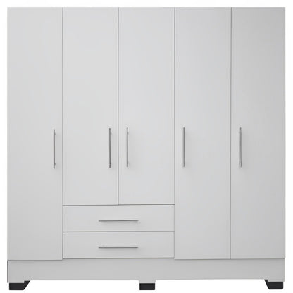 5 Door Clothing Cupboard With Drawers | City Cupboards®. Made in RSA - highest quality. Only pay on delivery. Full warranty & guarantee. 1-2 day delivery. Click for more.