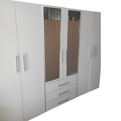 6 Door Wardrobe| City Cupboards®. Made in RSA - highest quality. Only pay on delivery. Warranty & guarantee inc. 1-2 day delivery. Click for more.